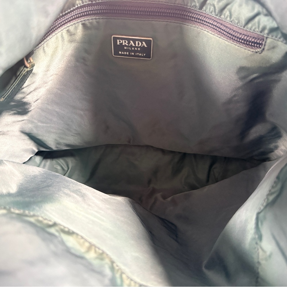 Prada Nylon Tote Bag in Denim Color - Picture 9 of 11